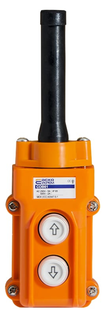 Пост 2* кнопковий COB61, АСКО-УКРЕМ, A0140050001