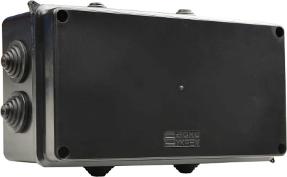 Розподільча  коробка серії UAtmo Jet Black 200*100*70 (уп. 8шт), АСКО-УКРЕМ, A0150170038