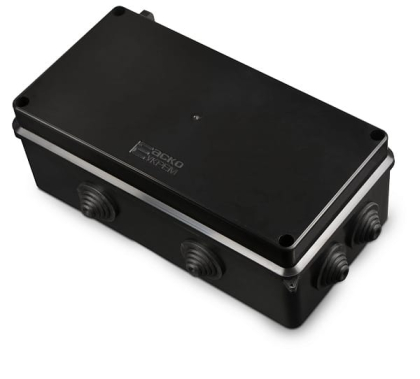 Розподільча  коробка серії UAtmo Jet Black 200*100*70 (уп. 8шт), АСКО-УКРЕМ, A0150170038