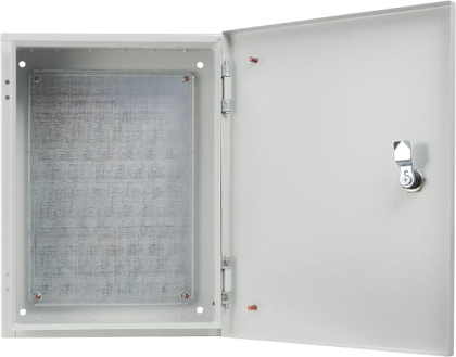 Корпус з монтажною панеллю металевий 40*30*20, IP31, серії UBox, АСКО-УКРЕМ, A0260020004