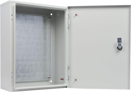 Корпус з монтажною панеллю металевий 40*30*20, IP31, серії UBox, АСКО-УКРЕМ, A0260020004