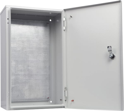Корпус з монтажною панеллю металевий 50*30*20, IP31, серії UBox, АСКО-УКРЕМ, A0260020006