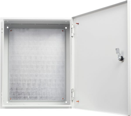 Корпус з монтажною панеллю металевий 50*40*20, IP31, серії UBox, АСКО-УКРЕМ, A0260020007
