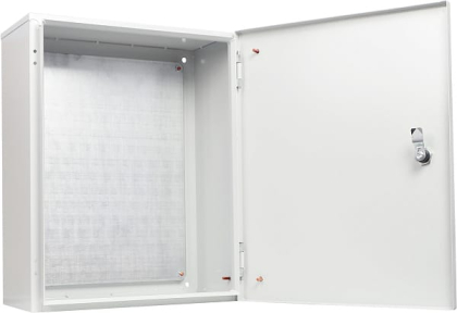 Корпус з монтажною панеллю металевий 50*40*20, IP31, серії UBox, АСКО-УКРЕМ, A0260020007