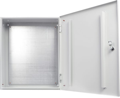 Корпус з монтажною панеллю металевий 60*50*20, IP31, серії UBox, АСКО-УКРЕМ, A0260020009
