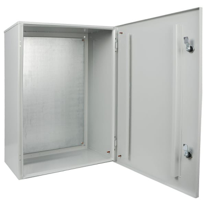 Корпус з монтажною панеллю металевий 70*50*30, IP31, серії UBox, АСКО-УКРЕМ, A0260020011