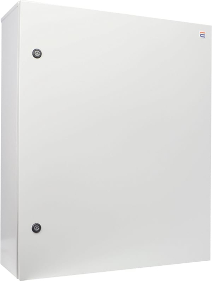 Корпус з монтажною панеллю металевий 80*65*25, IP31, серії UBox, АСКО-УКРЕМ, A0260020012