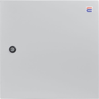 Корпус з монтажною панеллю металевий 40*40*20, IP54, серії UBox, АСКО-УКРЕМ, A0260020017