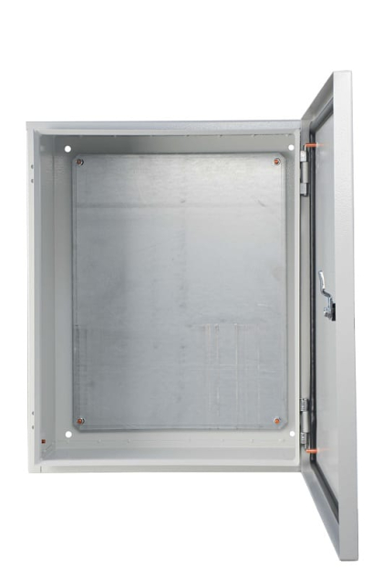 Корпус з монтажною панеллю металевий 50*40*20, IP54, серії UBox, АСКО-УКРЕМ, A0260020019