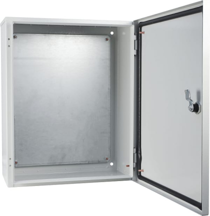 Корпус з монтажною панеллю металевий 50*40*20, IP54, серії UBox, АСКО-УКРЕМ, A0260020019