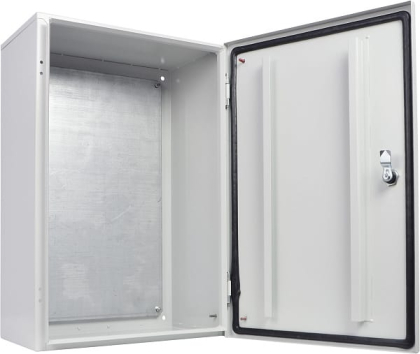 Корпус з монтажною панеллю металевий 60*40*25, IP54, серії UBox, АСКО-УКРЕМ, A0260020020