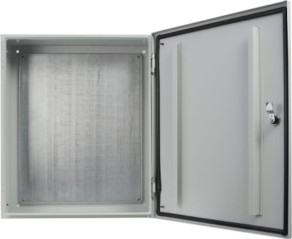 Корпус з монтажною панеллю металевий 60*50*20, IP54, серії UBox, АСКО-УКРЕМ, A0260020021