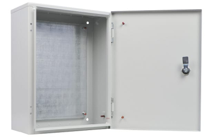 Корпус з монтажною панеллю металевий 40*30*25, IP31, серії UBox, АСКО-УКРЕМ, A0260020026