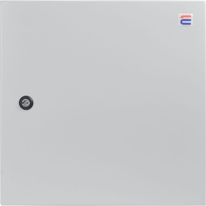 Корпус з монтажною панеллю металевий 40*40*25, IP31, серії UBox, АСКО-УКРЕМ, A0260020027