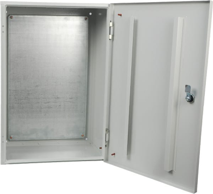 Корпус з монтажною панеллю металевий 60*40*30, IP31, серії UBox, АСКО-УКРЕМ, A0260020030