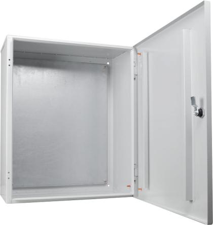 Корпус з монтажною панеллю металевий 60*50*25, IP31, серії UBox, АСКО-УКРЕМ, A0260020031