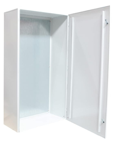 Корпус з монтажною панеллю металевий 120*80*30, IP31, серії UBox, АСКО-УКРЕМ, A0260020034