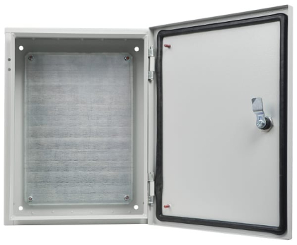 Корпус з монтажною панеллю металевий 40*30*25, IP54, серії UBox, АСКО-УКРЕМ, A0260020038