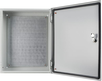 Корпус з монтажною панеллю металевий 50*40*25, IP54, серії UBox, АСКО-УКРЕМ, A0260020040
