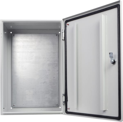 Корпус з монтажною панеллю металевий 60*40*20, IP54, серії UBox, АСКО-УКРЕМ, A0260020041