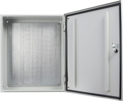 Корпус з монтажною панеллю металевий 60*50*25, IP54, серії UBox, АСКО-УКРЕМ, A0260020043