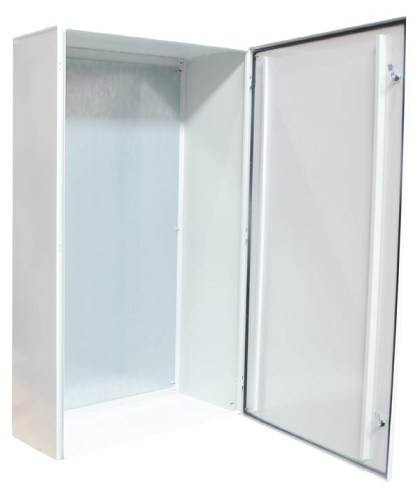 Корпус з монтажною панеллю металевий 120*80*30, IP54, серії UBox, АСКО-УКРЕМ, A0260020045