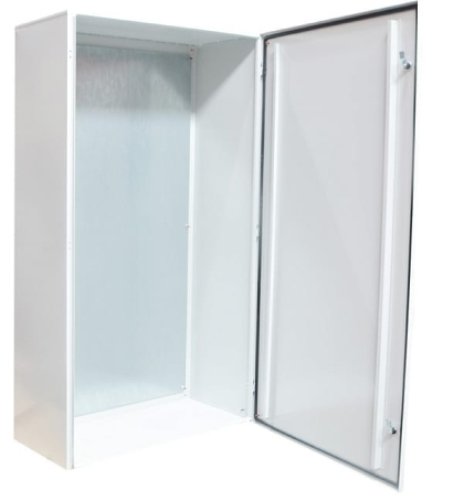 Корпус з монтажною панеллю металевий 120*80*40, IP54, серії UBox, АСКО-УКРЕМ, A0260020046