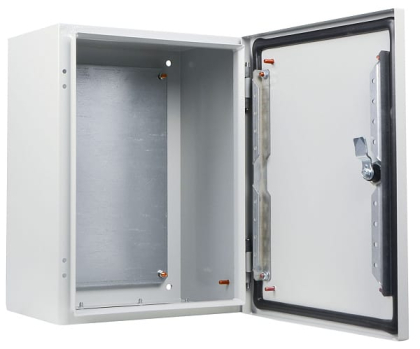 Корпус з монтажною панеллю металевий 40*30*20, IP65, серії UBox, АСКО-УКРЕМ, A0260020051