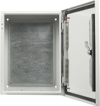 Корпус з монтажною панеллю металевий 40*30*20, IP65, серії UBox, АСКО-УКРЕМ, A0260020051