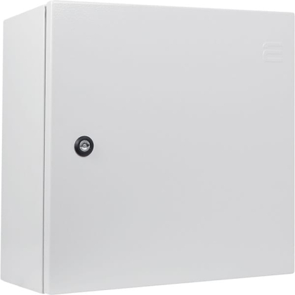 Корпус з монтажною панеллю металевий 40*40*20, IP65, серії UBox, АСКО-УКРЕМ, A0260020052