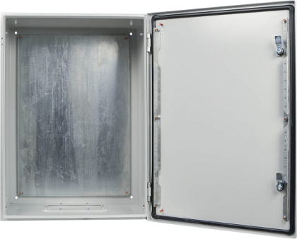 Корпус з монтажною панеллю металевий 70*50*30, IP65, серії UBox, АСКО-УКРЕМ, A0260020056
