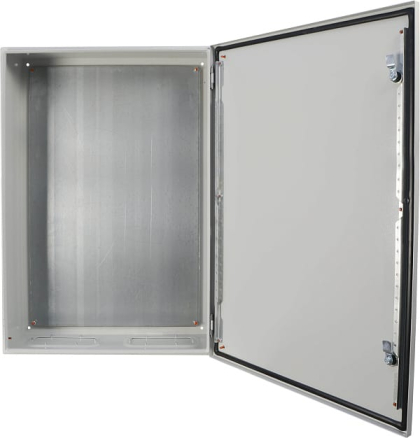 Корпус з монтажною панеллю металевий 100*65*30, IP65, серії UBox, АСКО-УКРЕМ, A0260020058
