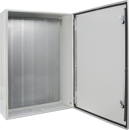 Корпус з монтажною панеллю металевий 100*65*30, IP65, серії UBox, АСКО-УКРЕМ, A0260020058