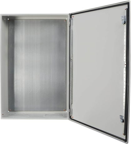 Корпус з монтажною панеллю металевий 120*80*30, IP65, серії UBox, АСКО-УКРЕМ, A0260020059