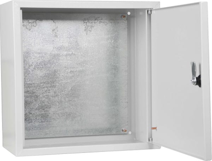 Корпус з монтажною панеллю металевий Light  40*40*20, IP31, серії UBox, АСКО-УКРЕМ, A0260020066