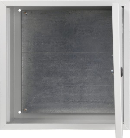 Корпус з монтажною панеллю металевий Light  40*40*20, IP31, серії UBox, АСКО-УКРЕМ, A0260020066