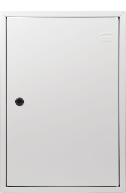 Корпус з монтажною панеллю металевий Light  50*40*25, IP31, серії UBox, АСКО-УКРЕМ, A0260020070