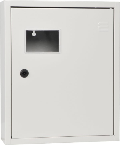 Корпус обліку металевий Light 27 модулів 3фл, навісний IP31, серії UBox, АСКО-УКРЕМ, A0260030014