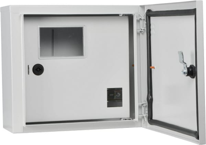 Корпус обліку металевий Light 4 модулі 1фл, навісний IP54, серії UBox, АСКО-УКРЕМ, A0260030015