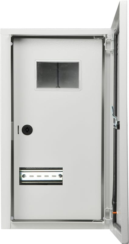 Корпус обліку металевий Light 9 модулів 3фл, навісний IP54, серії UBox, АСКО-УКРЕМ, A0260030016