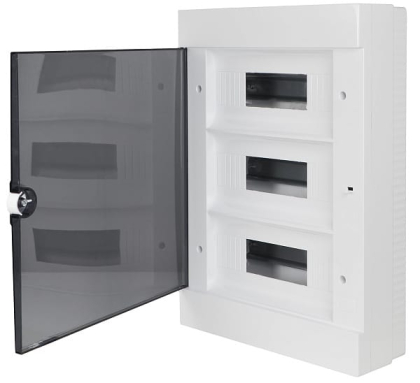 Корпус модульний пластиковий, 36 модулів, навісний, серії UBox, АСКО-УКРЕМ, A0270010009