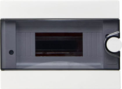 Корпус модульний пластиковий, 9 модулів, вбудований, серії UBox, АСКО-УКРЕМ, A0270010011