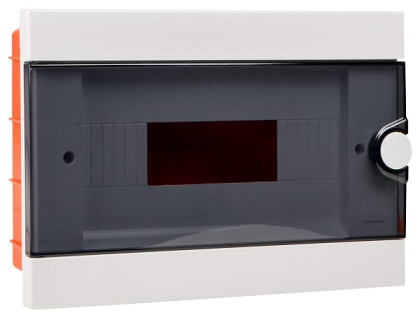 Корпус модульний пластиковий, 12 модулів, вбудований, серії UBox, АСКО-УКРЕМ, A0270010012