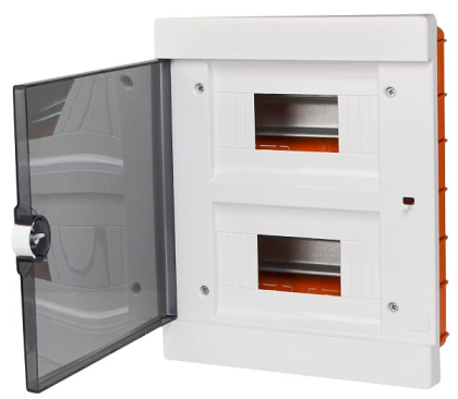 Корпус модульний пластиковий, 16 модулів, вбудований, серії UBox, АСКО-УКРЕМ, A0270010015
