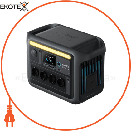 Зарядна станція ANKER SOLIX C1000X - 1056Wh/AC 1800W/100W 2xPD/2xUSB/1xCar/MPPT