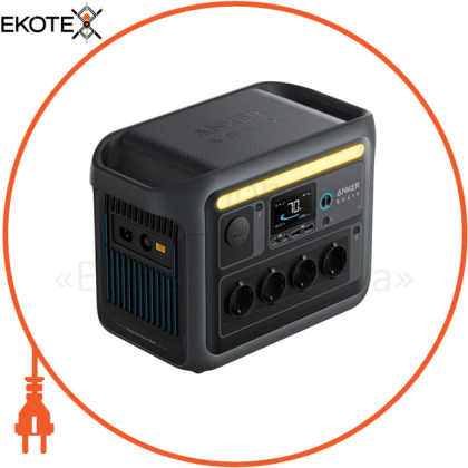 Зарядна станція ANKER SOLIX C1000X - 1056Wh/AC 1800W/100W 2xPD/2xUSB/1xCar/MPPT