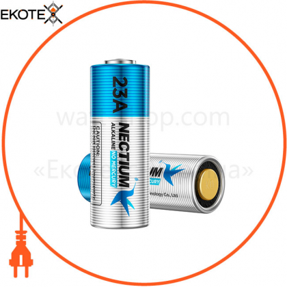 Щелочная батарейка Nectium Alkaline A23 12V 1шт/уп blister