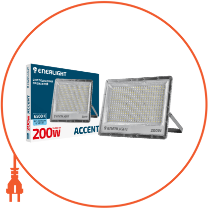 Прожектор ENERLIGHT ACCENT 200Вт 6500K, Enerlight, ACCENT200SMD120C