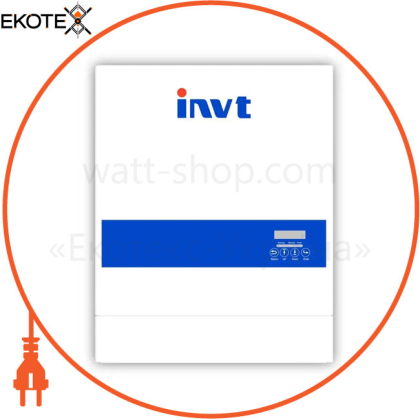 Інвертор гібридний INVT BD6KTL-LL1 6kW (4kW), 48V