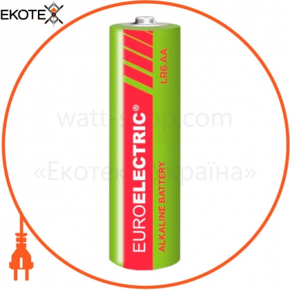 EUROELECTRIC Батарейка лужна AA LR6 1,5V blister 4шт (240)